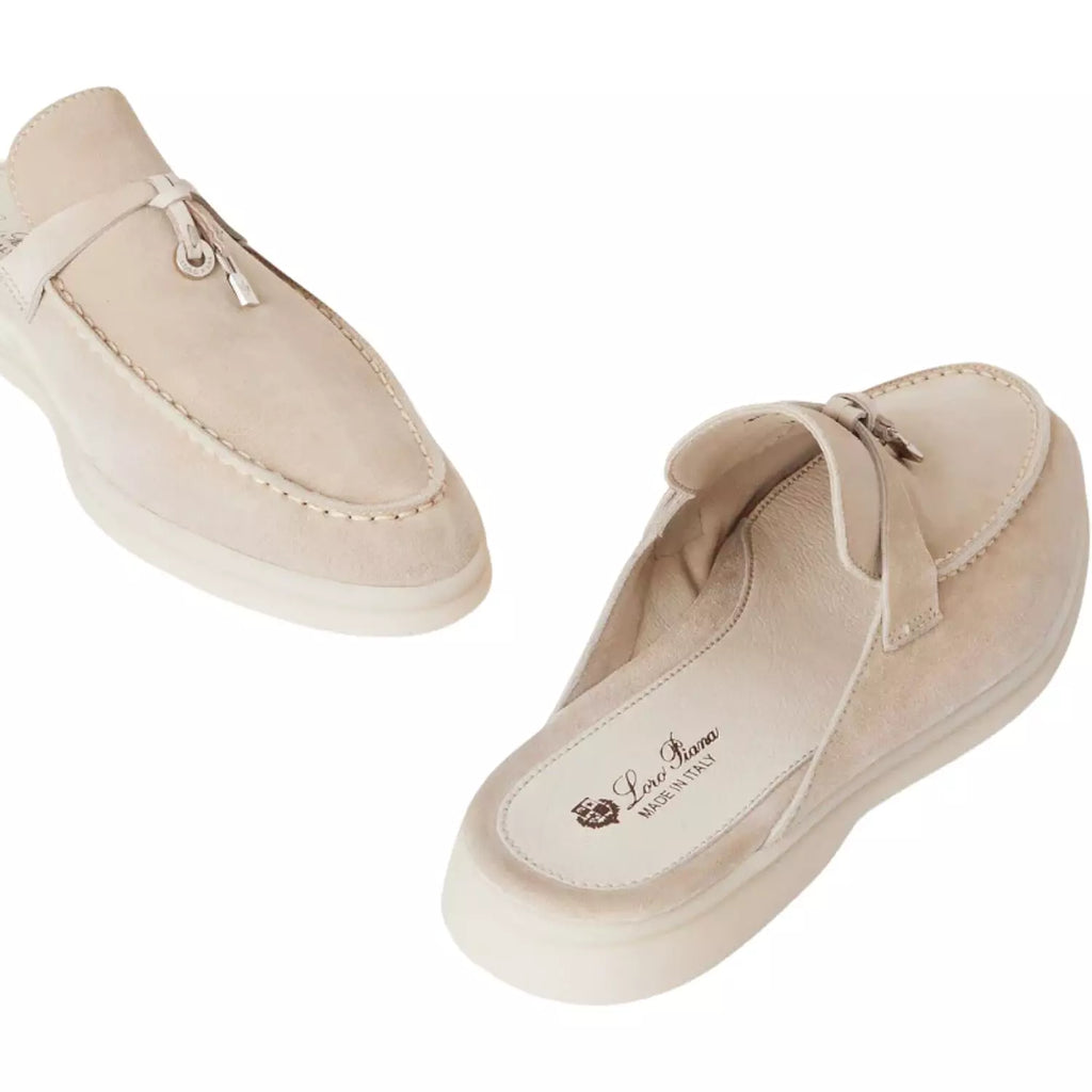 Loro piana Babouche Charms Walk Loafer 'Linen'