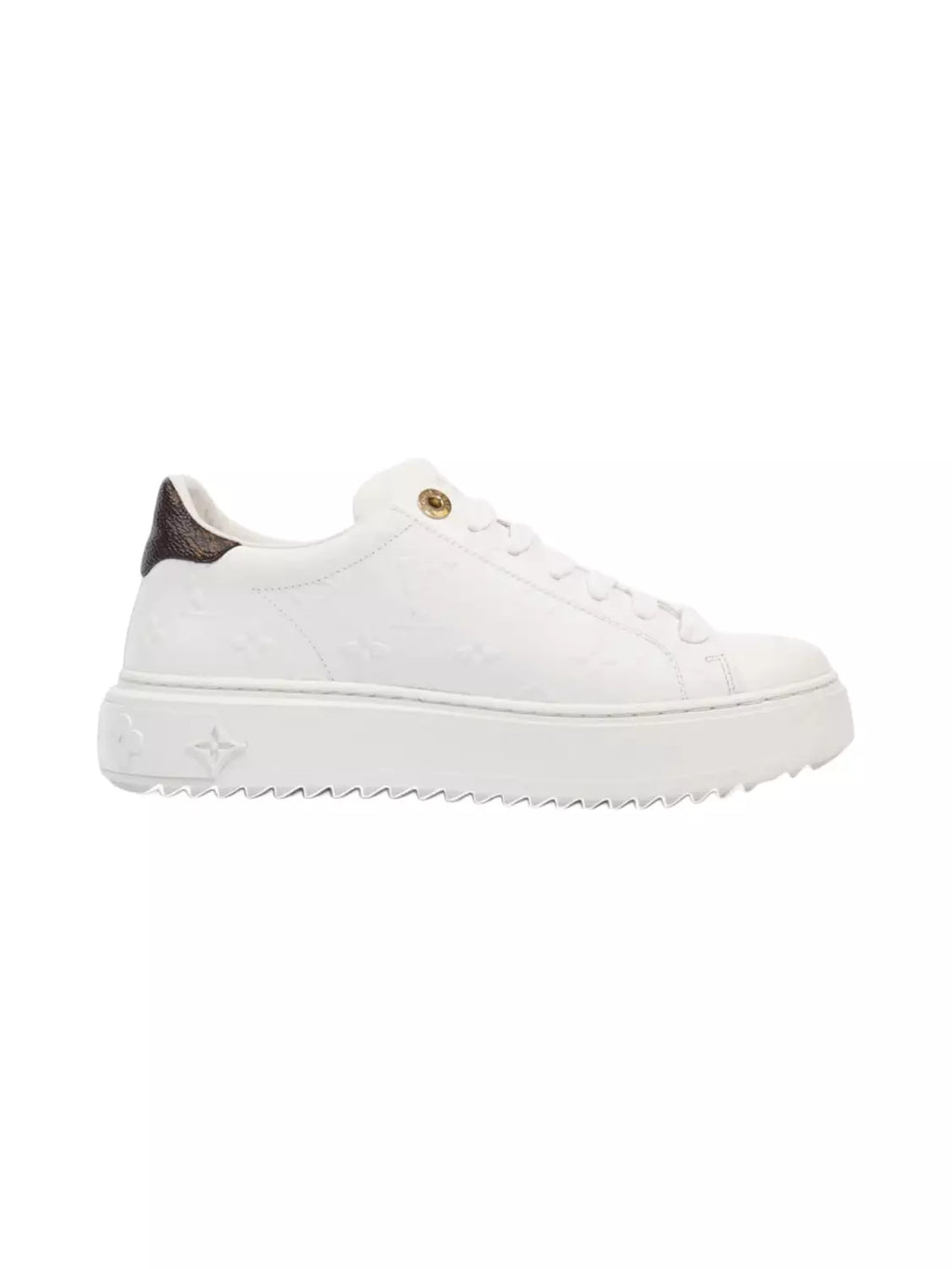 Louis Vuitton Time Out Sneakers White / Monogram Leather