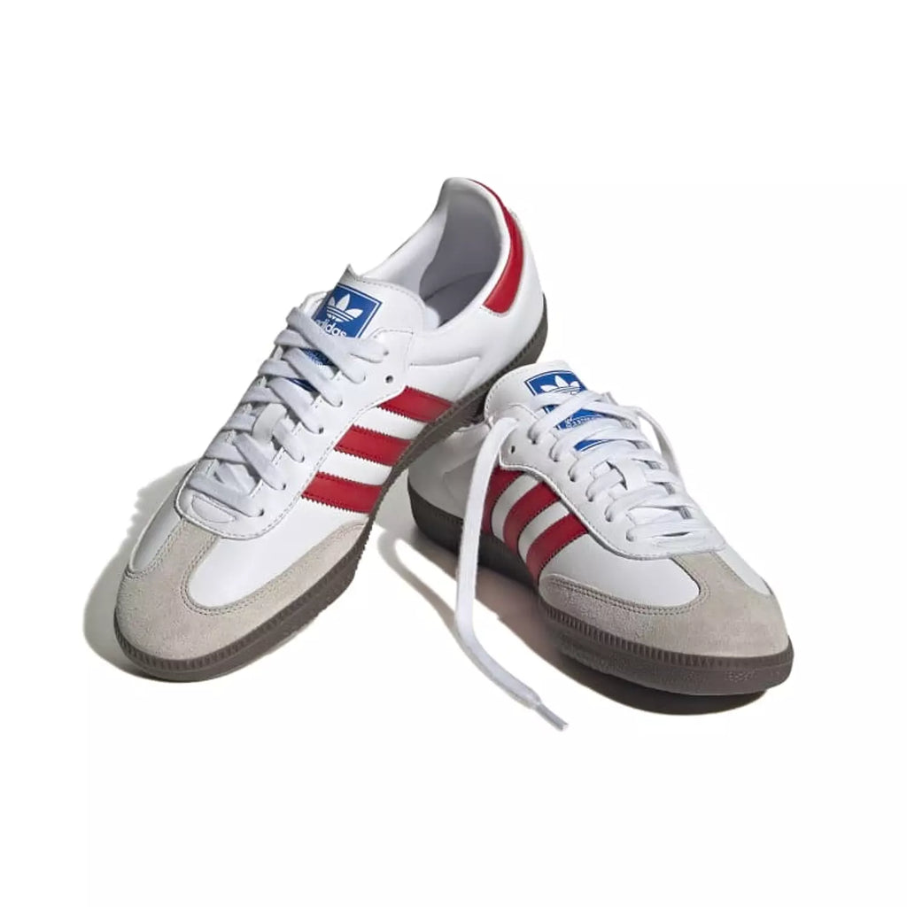 adidas Samba OG - White Better Scarlet