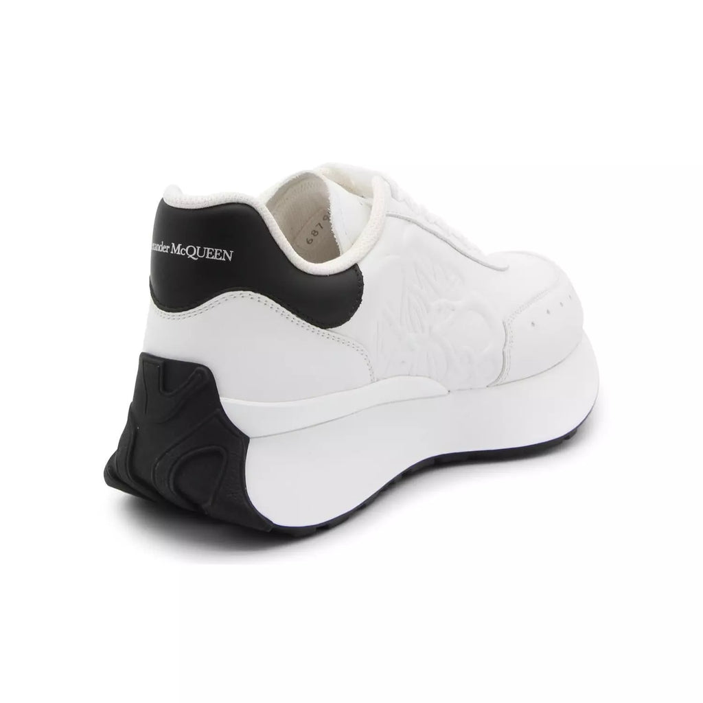 Alexander McQueen Sprint Runner White Black