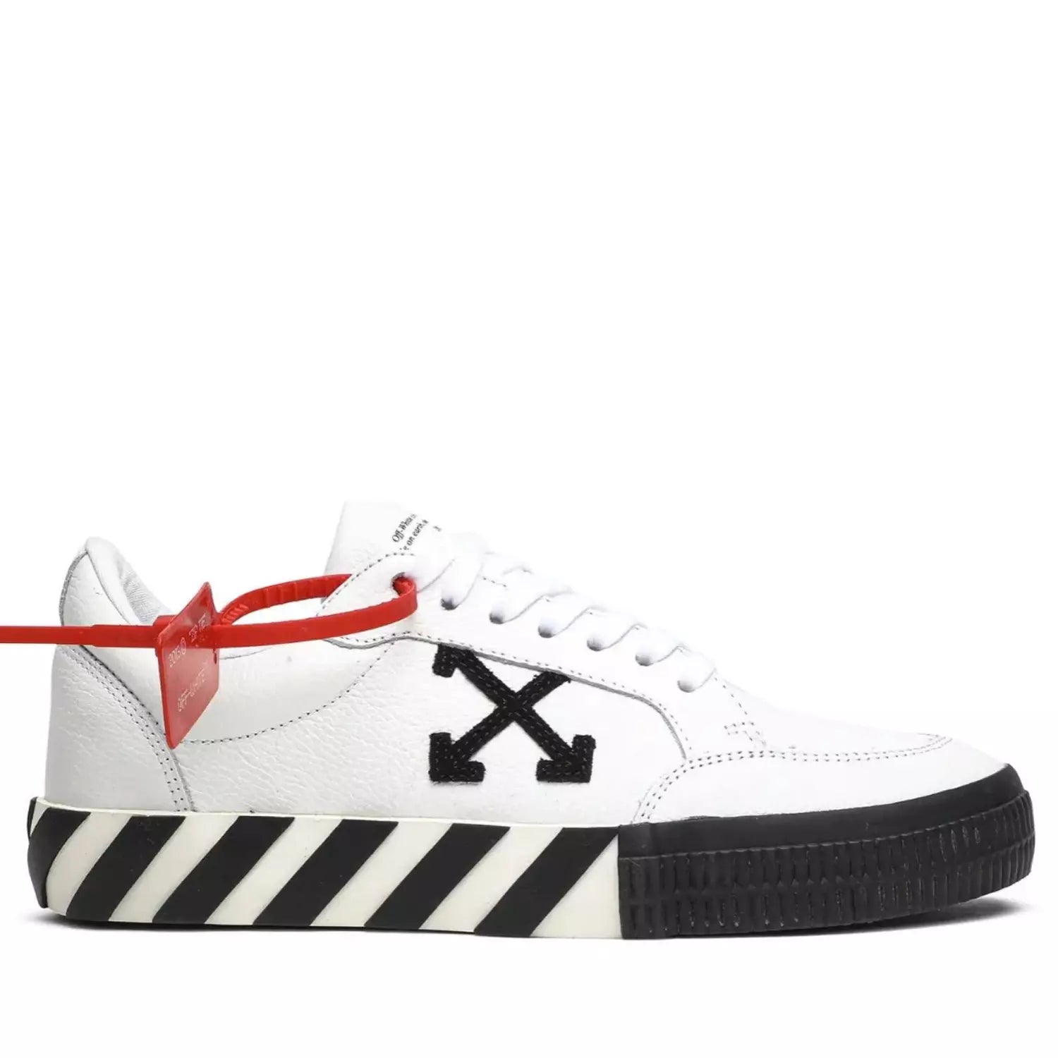 ‪ Off-White Vulcanized Low 'White Black'
