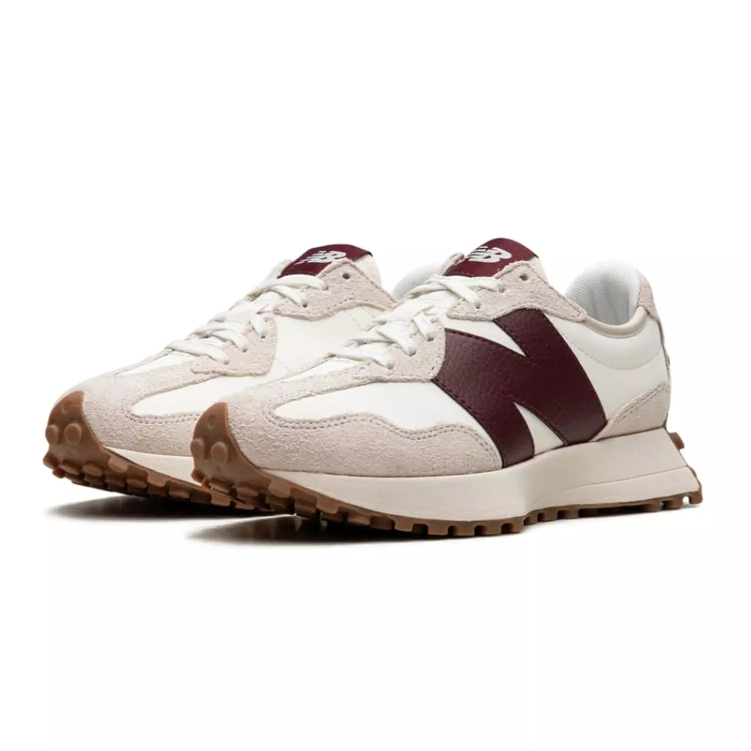 New Balance 327 – Moonbeam Burgundy