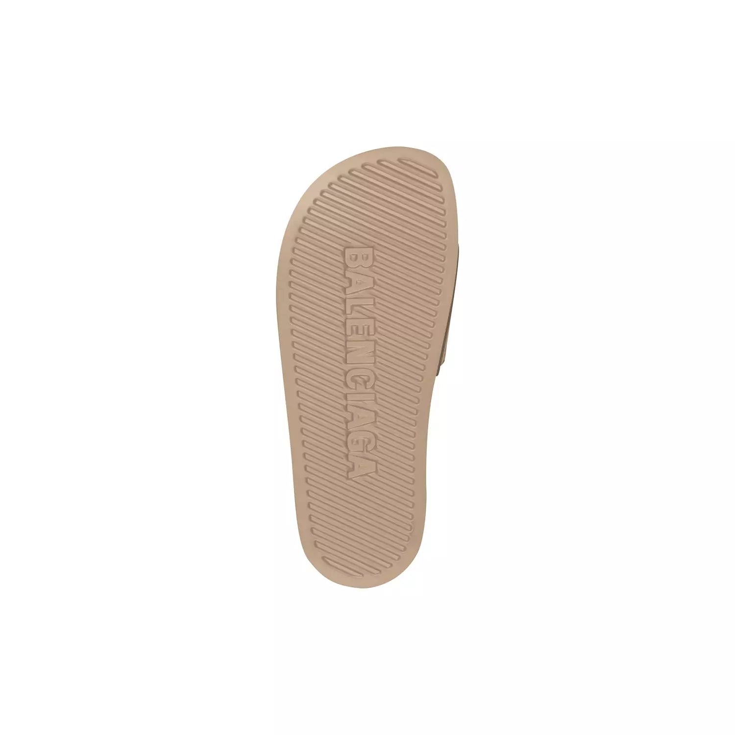 Balenciaga Pool Slide Sandal beige smooth rubber