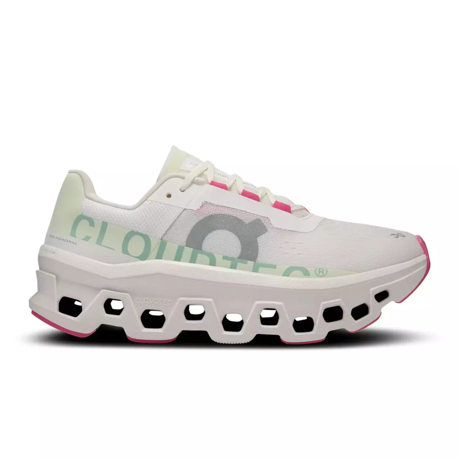 On Running Cloudmonster - White Lima