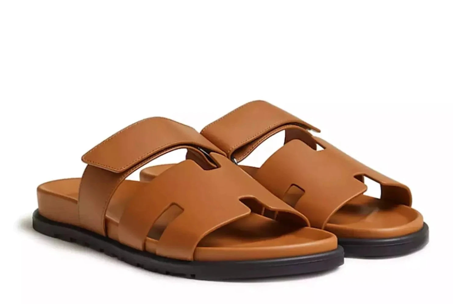 Hermes Chypre Sandal – Naturel Calfskin Leather