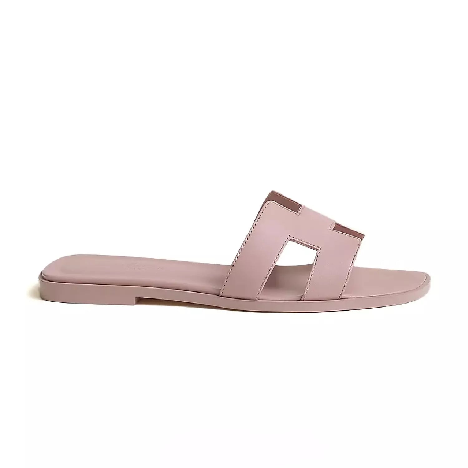 Hermes Oran Sandal Rose cancan