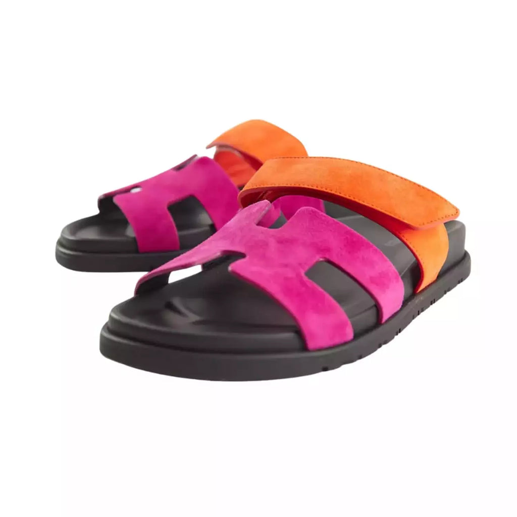 Hermes Chypre Sandal Rose Chapas / Orange Synthétique