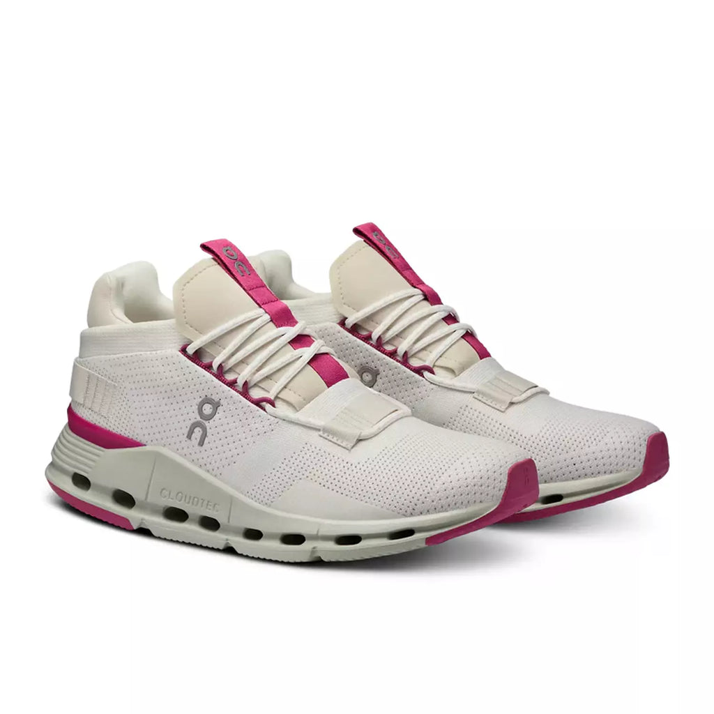 On Running Cloudnova - White Pink