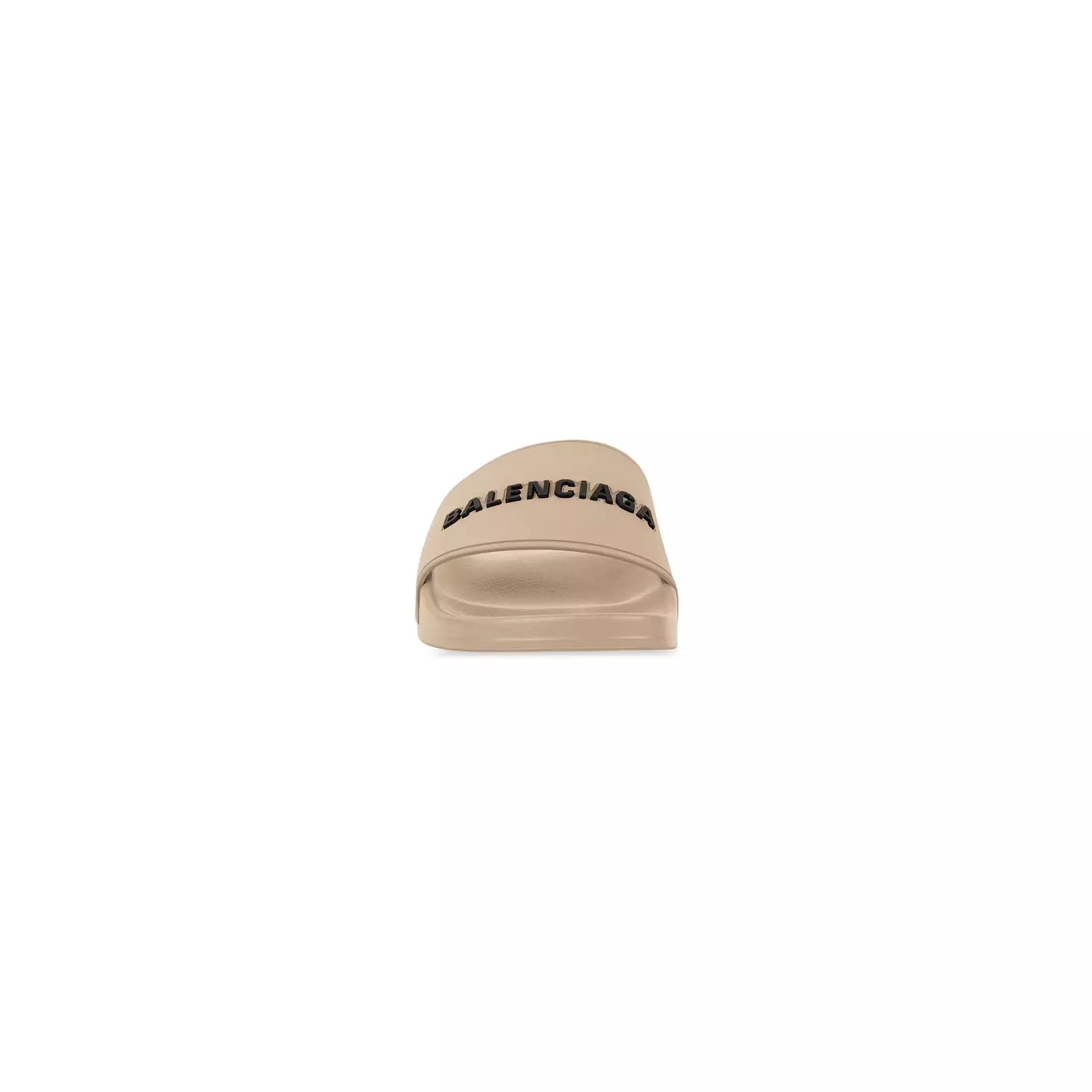 Balenciaga Pool Slide Sandal beige smooth rubber