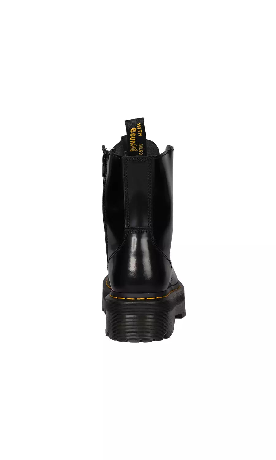 Dr. Martens Jadon Platform Boots - Black Smooth Leather