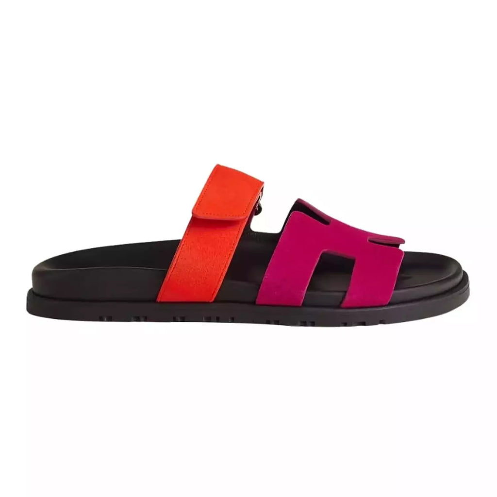Hermes Chypre Sandal Rose Chapas / Orange Synthétique