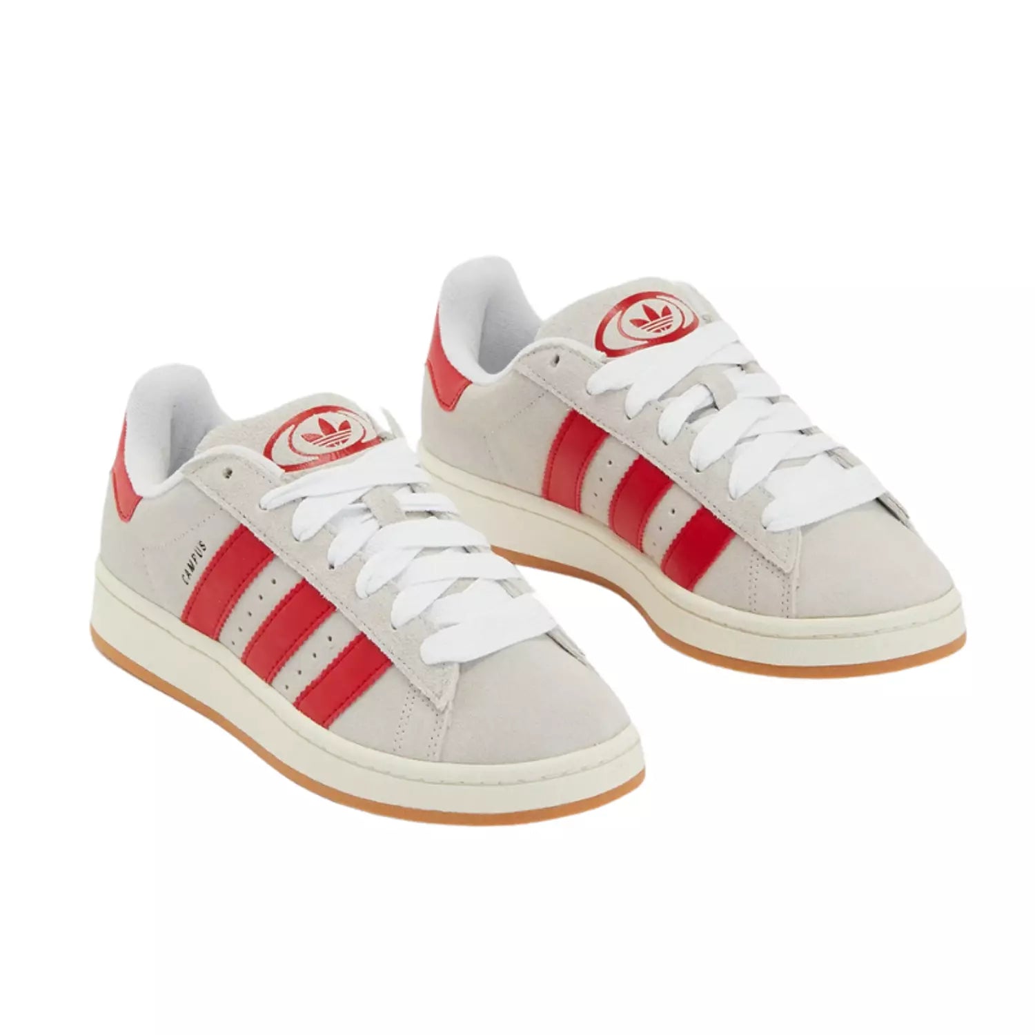 Adidas Campus 00s – Crystal White Better Scarlet