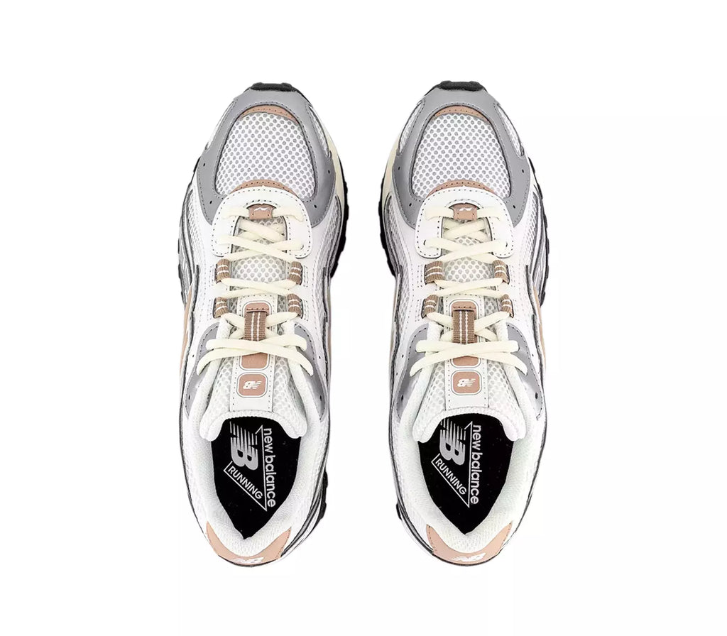 New Balance 204L Trainers Silver Metallic Off White Brown