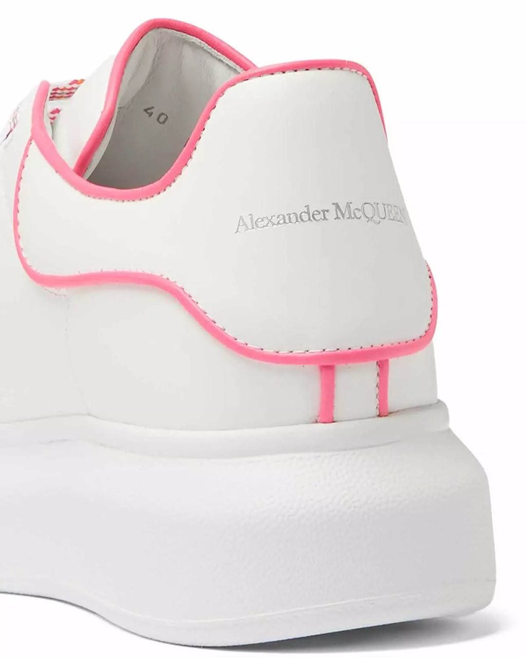 Alexander McQueen Oversized Fluo Pink Outline