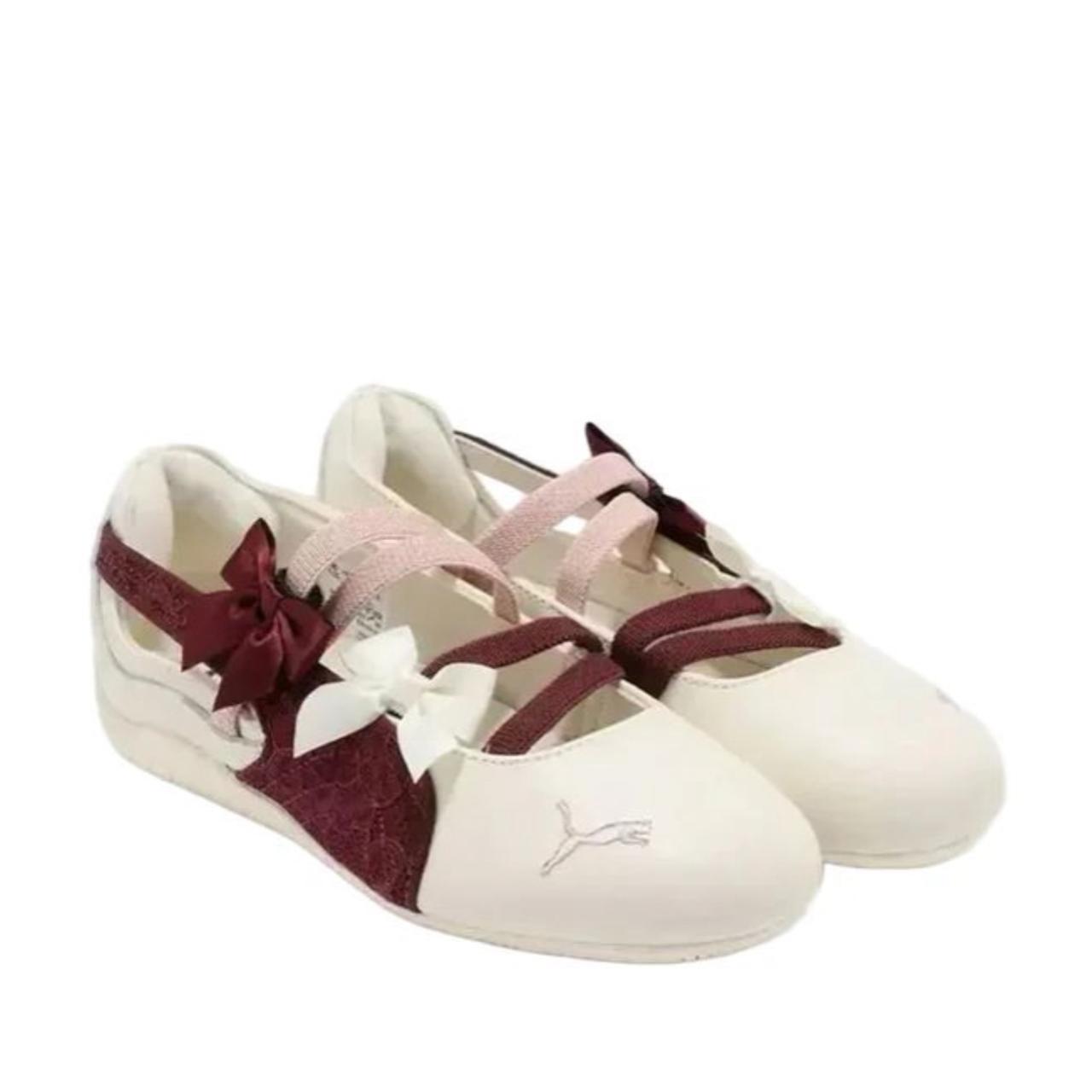Puma speedcat ballet maroon white