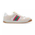 Gucci Screener Cream Leather